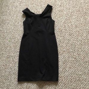 Black cocktail dress